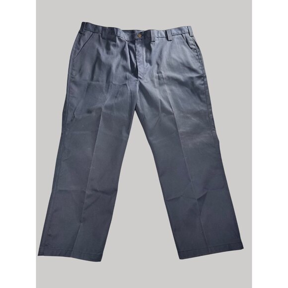 Carhartt Twill Work Pants 52x32 Mens B290 Navy Relaxed Fit Mid-Rise Heavy-Duty 6 - Picture 1 of 16